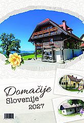 Koledar stenski 2027 JM Domačije Slovenije