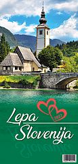 Koledar stenski 2027 JM Lepa Slovenija