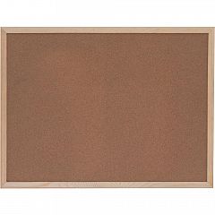 Tabla iz plute z lesenim okvirjem Optima 30x40 cm