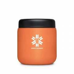 Termo posoda Snow Monkey Foodie Midi 0.48 L Oranžna