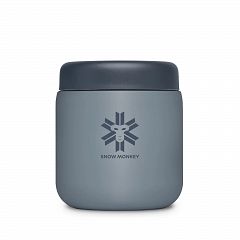 Termo posoda Snow Monkey Foodie Midi 0.48 L Sivo modra