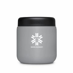 Termo posoda Snow Monkey Foodie Midi 0.48 L Svetlo siva