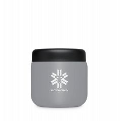 Termo posoda Snow Monkey Foodie Mini 0.35 L Svetlo siva