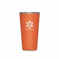 Termo lonček Snow Monkey Enjoyer 0.47 L Oranžen