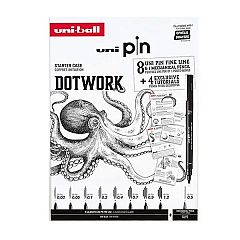 Fineliner Uni Pin Urban Dotwork Starter Kit 8/1 (0.03mm-1.2mm)