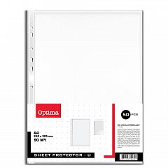 Vložna U mapa A4 Optima 90 mic 50/1