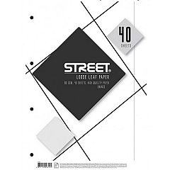 Vložni listi Street A4 brezčrtni 40L