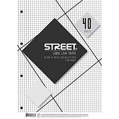 Vložni listi Street A4 karo 40L
