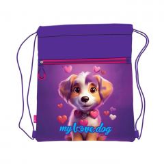 Vrečka za copate Connect Love Dog