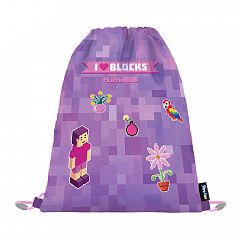 Vrečka za copate Oxybag Playworld Girl