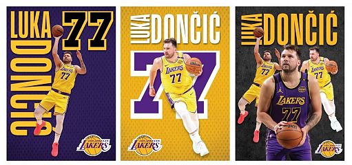 Zvezek A4 karo Street Luka Dončić 54L