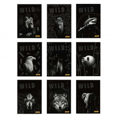 Zvezek A4 črte Target Animal Wild 54L