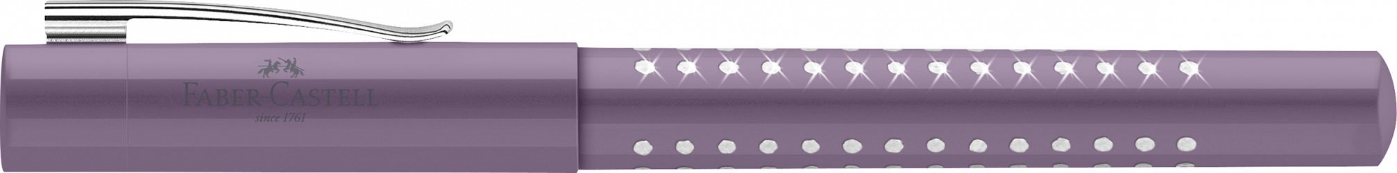 Nalivno pero FC Grip Sparkle M violet metallic