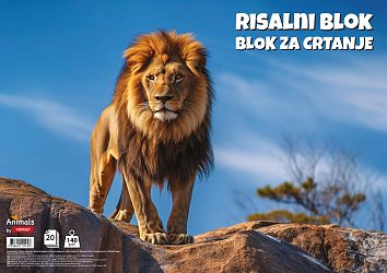Risalni blok A3 Target 20L Animal