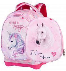 Šolska torba Target Superlight 2 Face Unicorn Fantasy