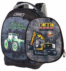 Šolska torba Target Superlight 2 Face Mighty Machines