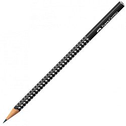 Svinčnik Faber-Castell Grip Sparkle črn HB