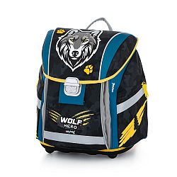 Šolska torba ABC Oxybag Premium Light Wolf