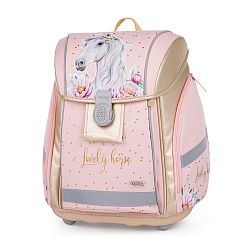 Šolska torba ABC Oxybag Premium Light Horse Romantic