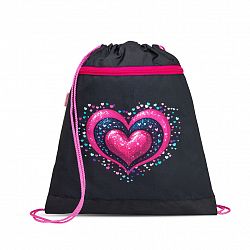 Vrečka za copate Belmil Dark Pink Heart