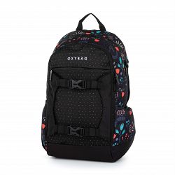 Šolski nahrbtnik OXYBAG Oxy Zero Flowers