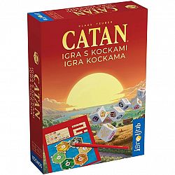 Družabna igra Catan s kockami