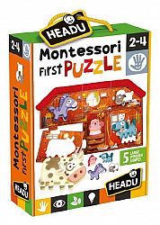 Didaktična igra Headu Montessori Sestavljanka - Kmetija