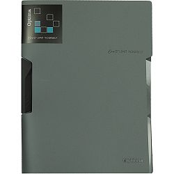 Mapa Clip A4 s pregradami Optima Siva