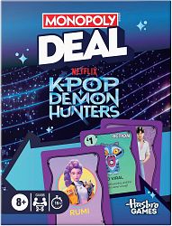 Družabna igra Monopoly Deal: Kpop Demon Hunters