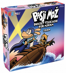 Družabna igra Pasji mož: 20.000 bolh pod morjem