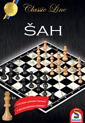 Družabna igra Šah z lesenimi figurami