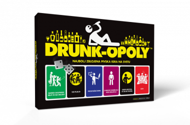Družabna igra za odrasle - Drunkopoly SLO