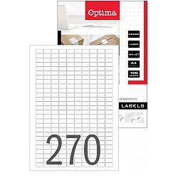 Etikete Laser Optima 17,8 x 10 mm 100/1