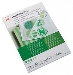 Folija za plastificiranje A3 GBC Gloss 75 mic 100/1