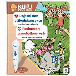 Interaktivna knjiga Kuku - Rojstni dan v živalskem vrtu