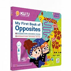 Interaktivna knjiga KUKU - My First Book of Opposites