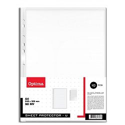 Vložna U mapa A4 Optima 90 mic 10/1