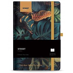 Notes z elastiko B5 Street Flowers garden