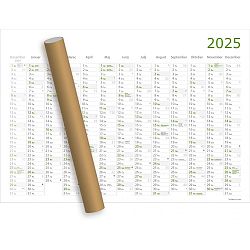 Koledar stenski planer 2025