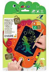 Kreativni set LCD risalna tabla Dinozaver