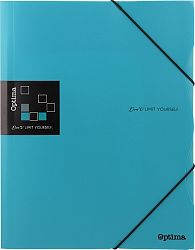 Mapa z elastiko A4 Optima Office Petrolej