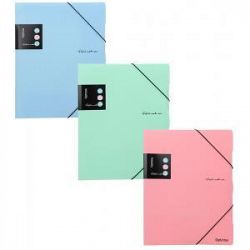 Mapa z elastiko A4 Optima Pastel