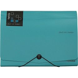 Mapa za dokumente A4 12P Optima Office Petrolej