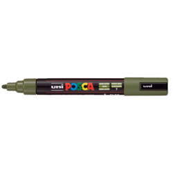 Marker Posca PC-5M Kaki zelen