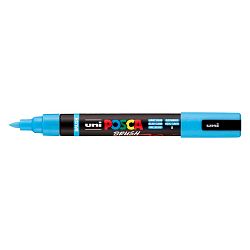 Marker Posca Brush PC-5BR Svetlo Moder