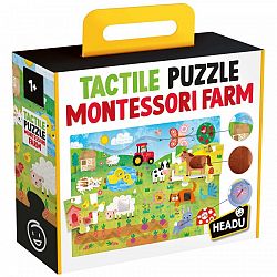 Didaktična igra Headu Montessori Sestavljanka - Kmetija