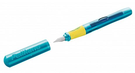 Nalivno pero Pelikan Junior P67 za desničarje, turkizno