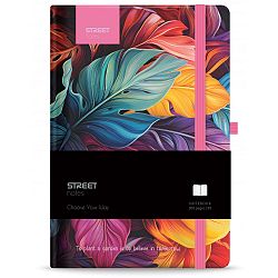 Notes z elastiko B5 Street Flowers petal