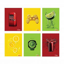 Zvezek A4 črtasti Target Perfume Fresh 54L