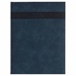 Tedenski poslovnik z datumi 2026 Moder